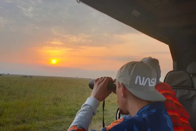 Nairobi National park sunrise